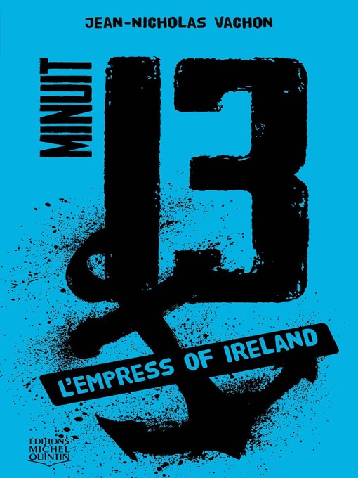 Title details for L'Empress of Ireland by Jean-Nicholas Vachon - Available